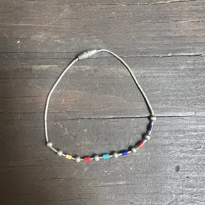 Rainbow Beaded Bracelet