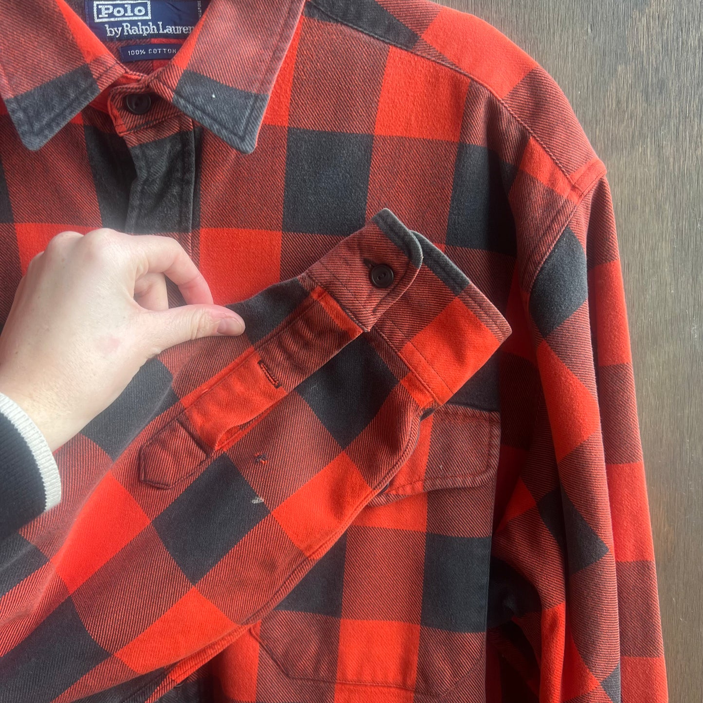 Ralph Lauren Red and Black Flannel