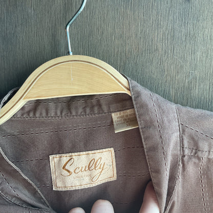 Brown Scully Button Down