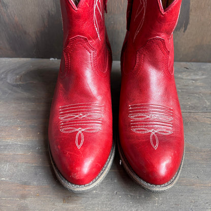 Ariat Red Ankle Boots