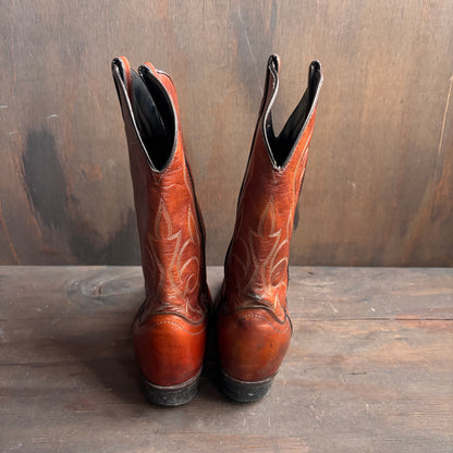 Vintage Laredo Cognac Leather Boots