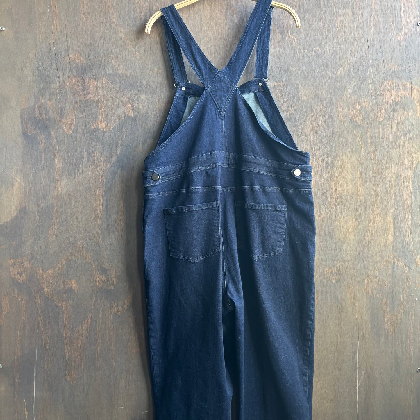 Dark Denim Overalls