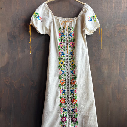 Embroidered Maxi Dress