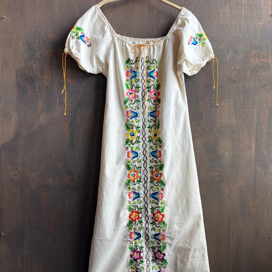 Embroidered Maxi Dress