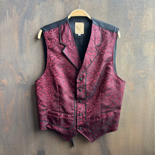 True West Red and Black Vest