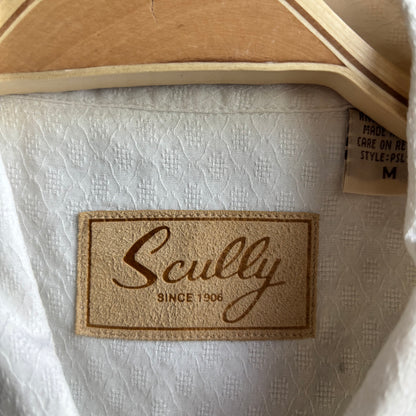 Scully Cream Super Pearl Snap