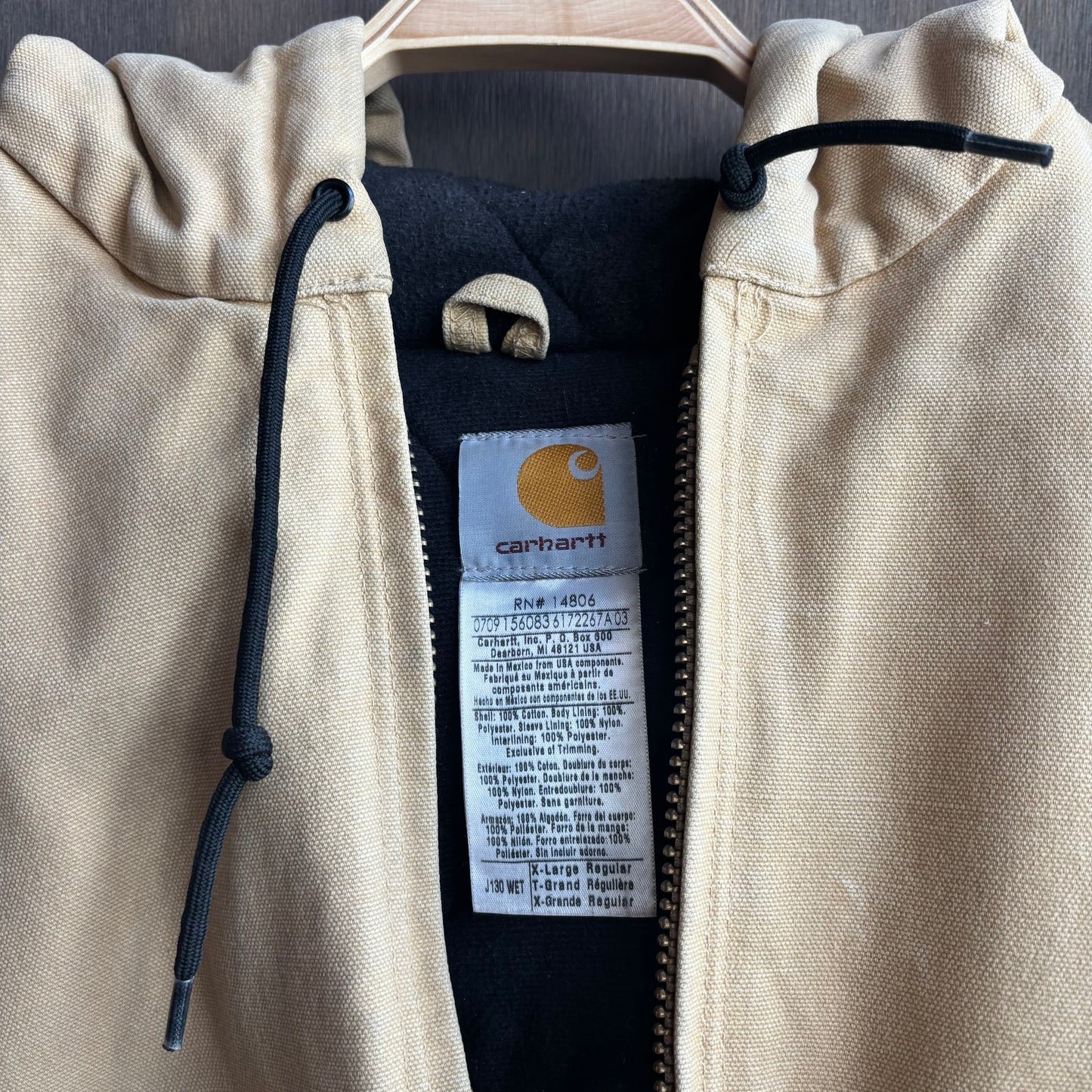 Carhartt Canvas Hooded Jacket