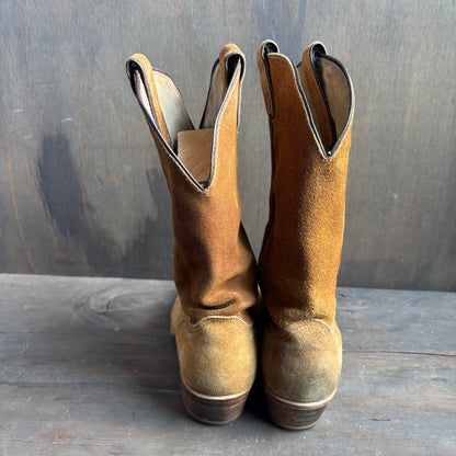 Abilene Tan Suede Boots
