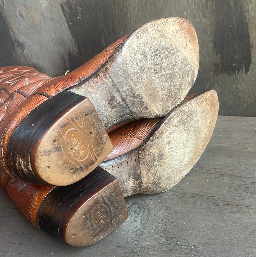 Plainsman Tan Cowboy Boots