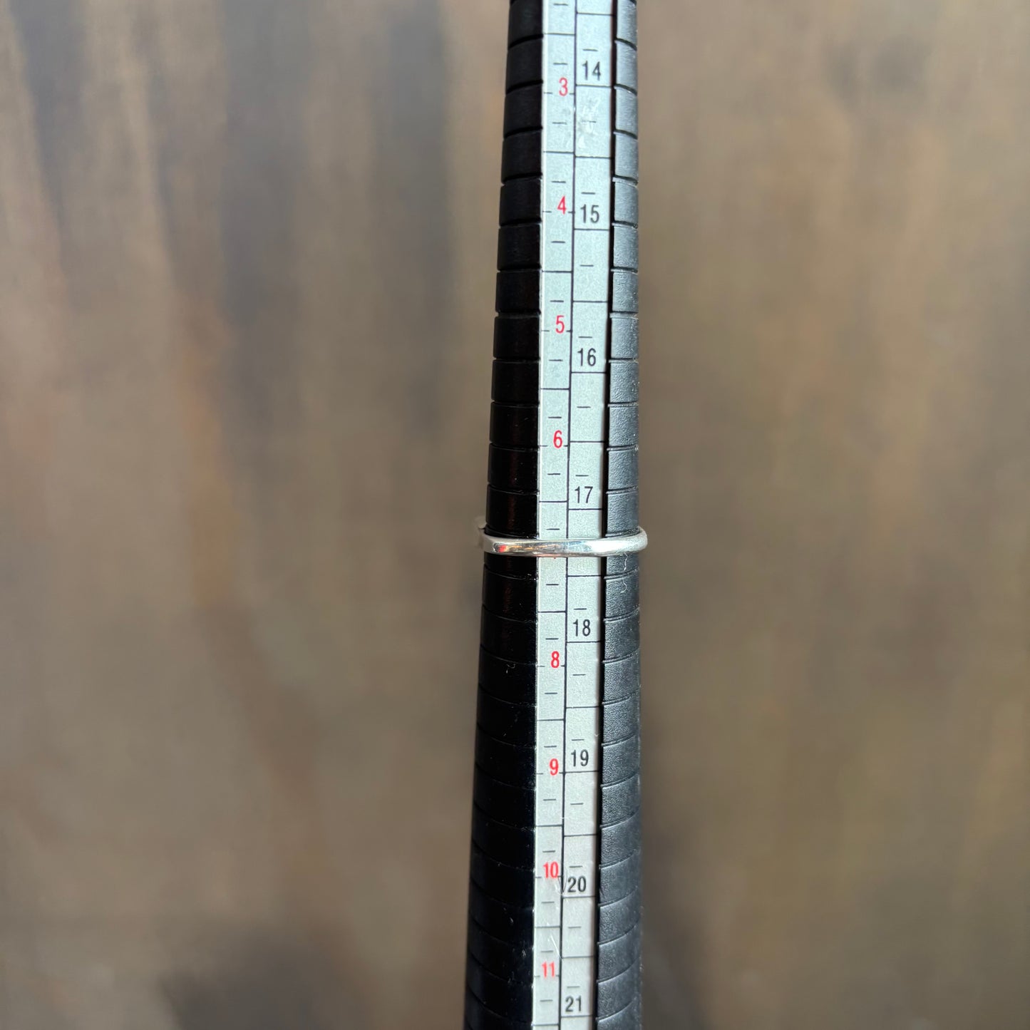 Dyed Green Stone Silver Ring