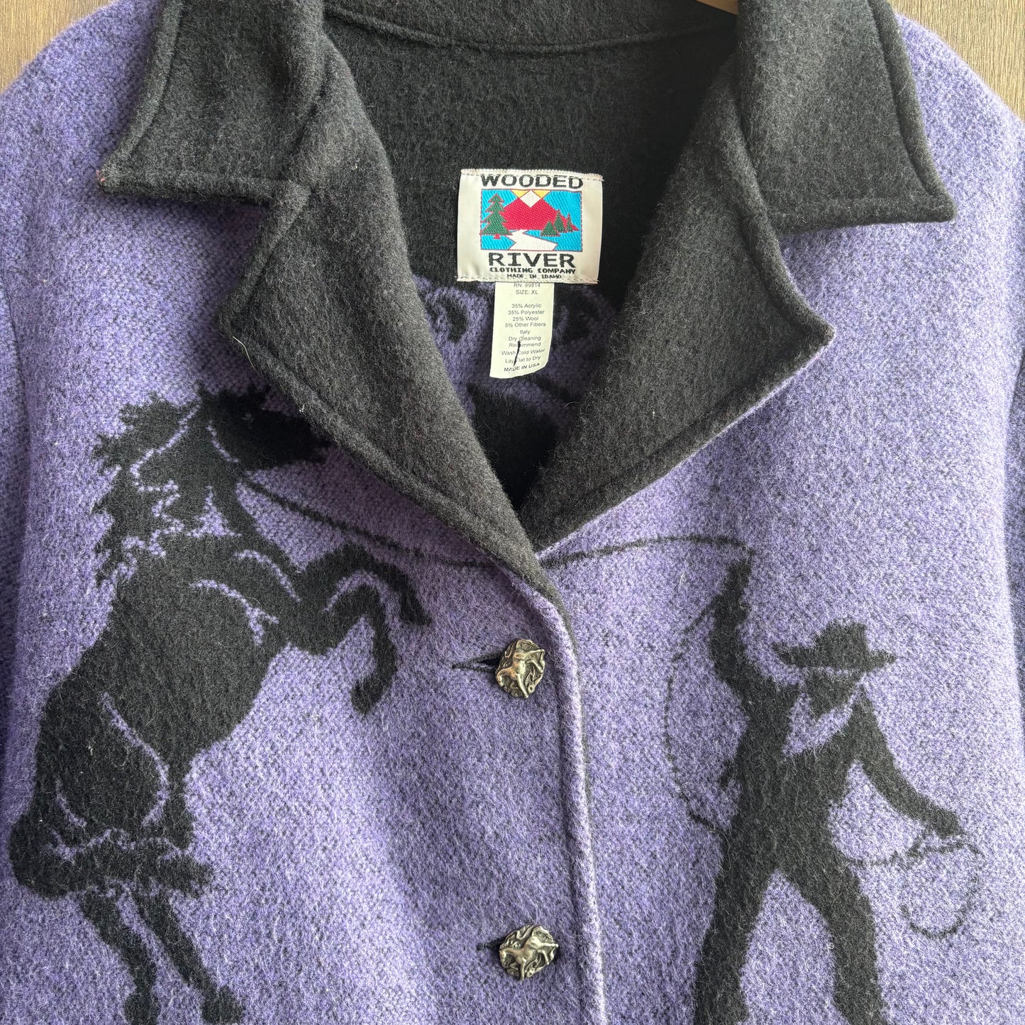 Purple Horse Jacket