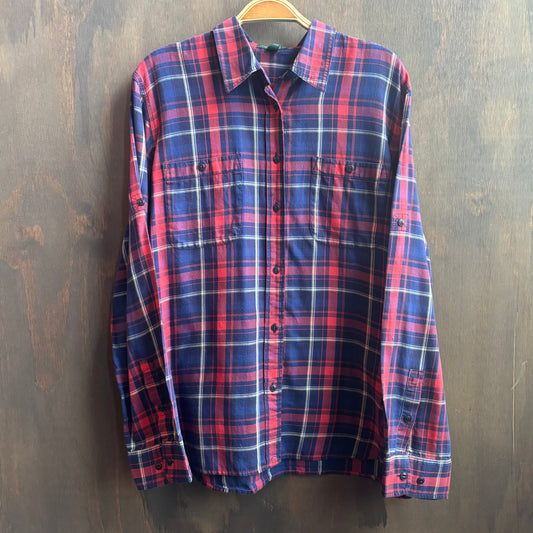 Lauren by Ralph Lauren Jeans Co. Plaid Button Up