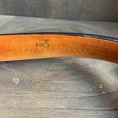 Vintage leather belt by Bar3
