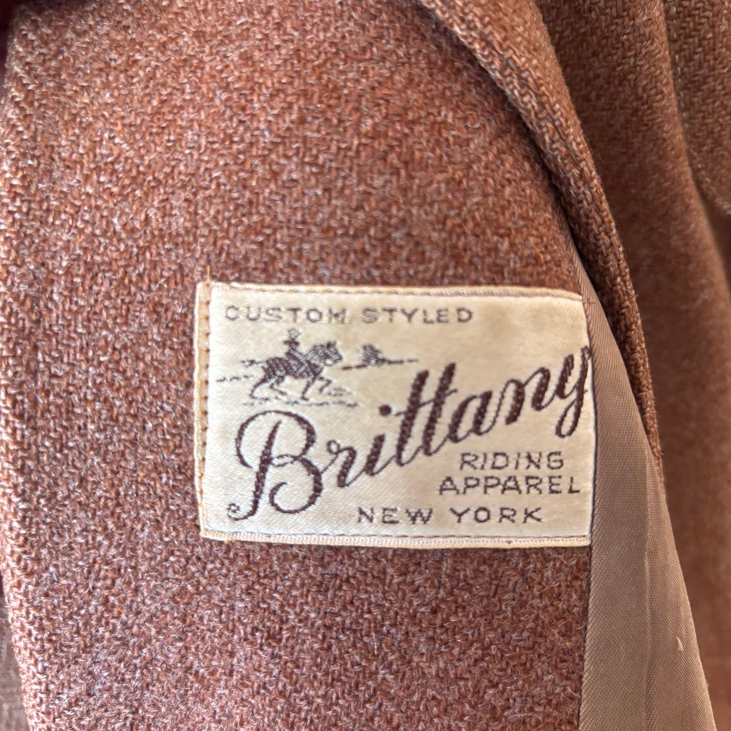 Vintage Tweed Riding Jacket
