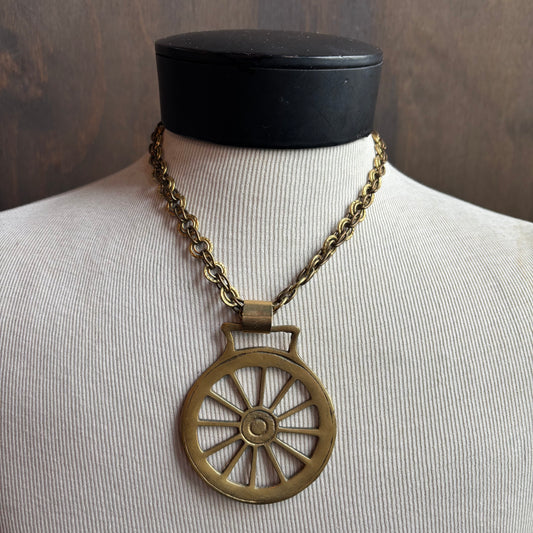 Mac Warman Sunburst Medallion Necklace