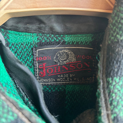 Vintage Johnson Wool Zip Shacket