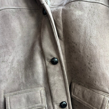 Lady Thompson Grey Shearling Coat