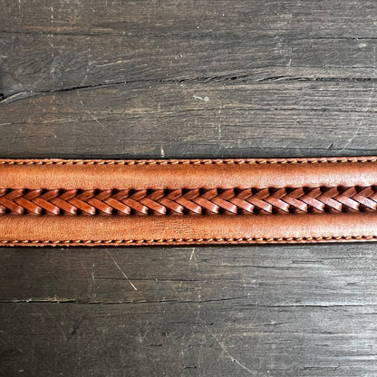 Tony Lama Light Brown Western Belt
