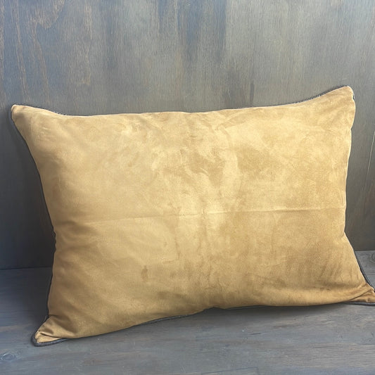 Set of Two Faux Hide Pillowcases