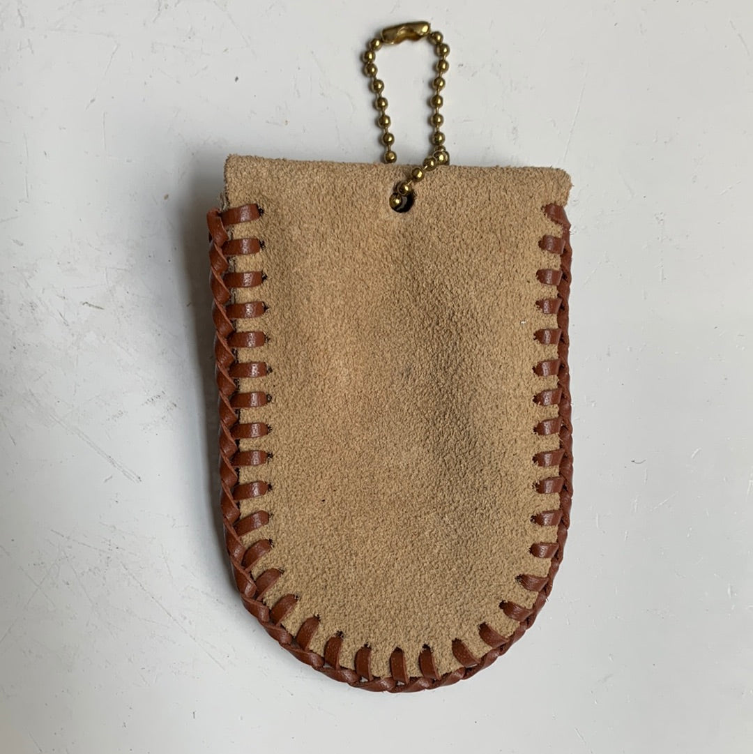 Mini leather pouch
