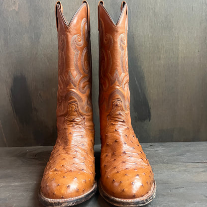 Tony Lama Ostrich Skin Boots