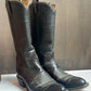 Vintage Tony Lama Black Leather Boots