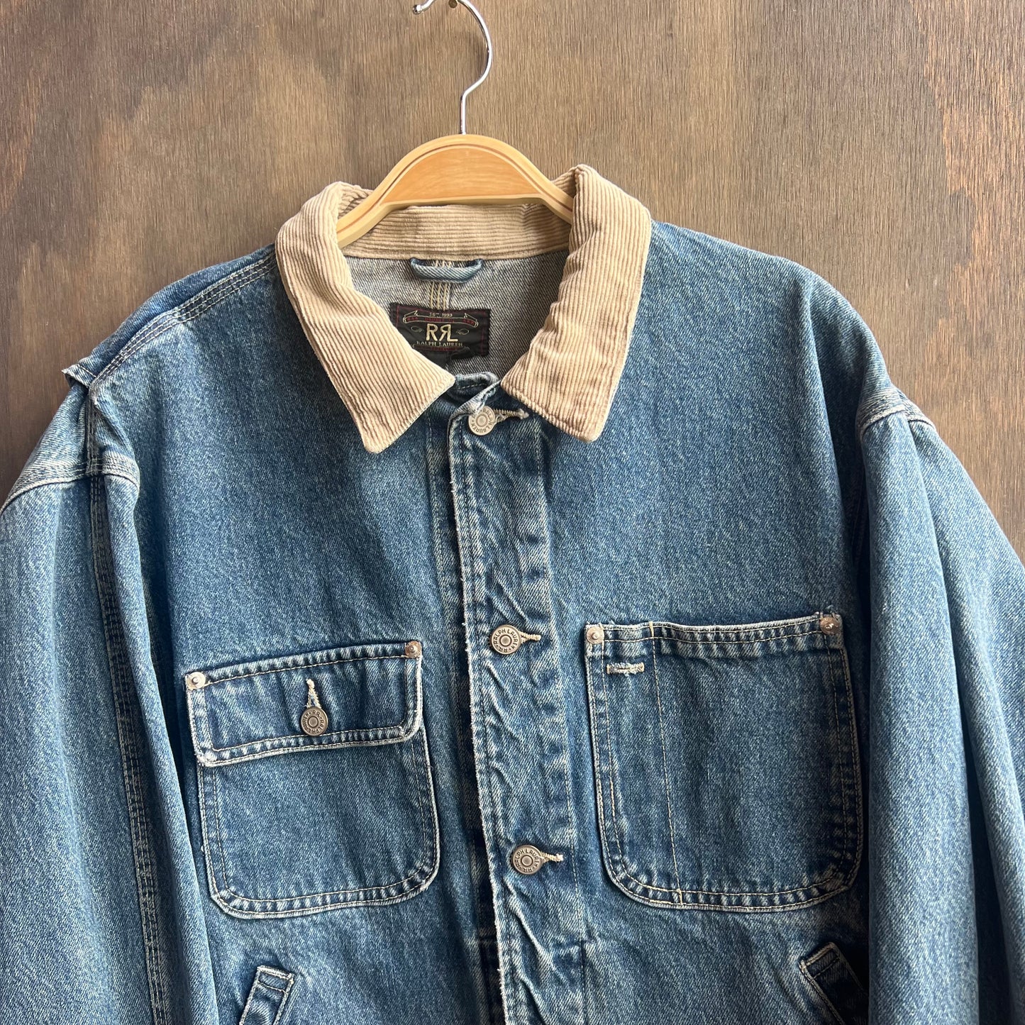 Double RL Denim Work Jacket