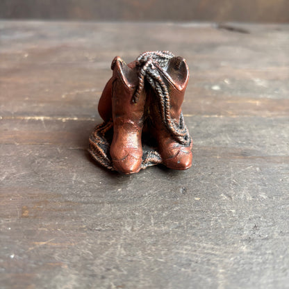 Boots and Hat Figurine