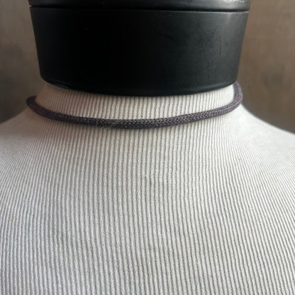 Striped Agate Bolo Tie