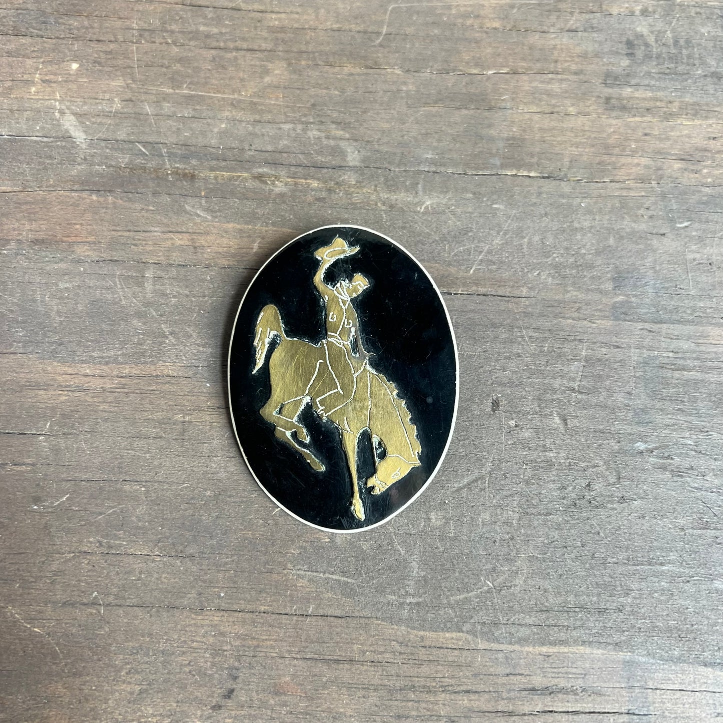 Bucking Bronco Pin