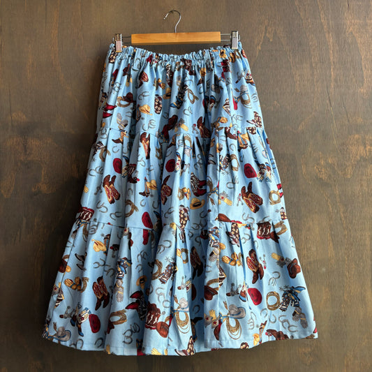 Custom Made Cowboy Skirt