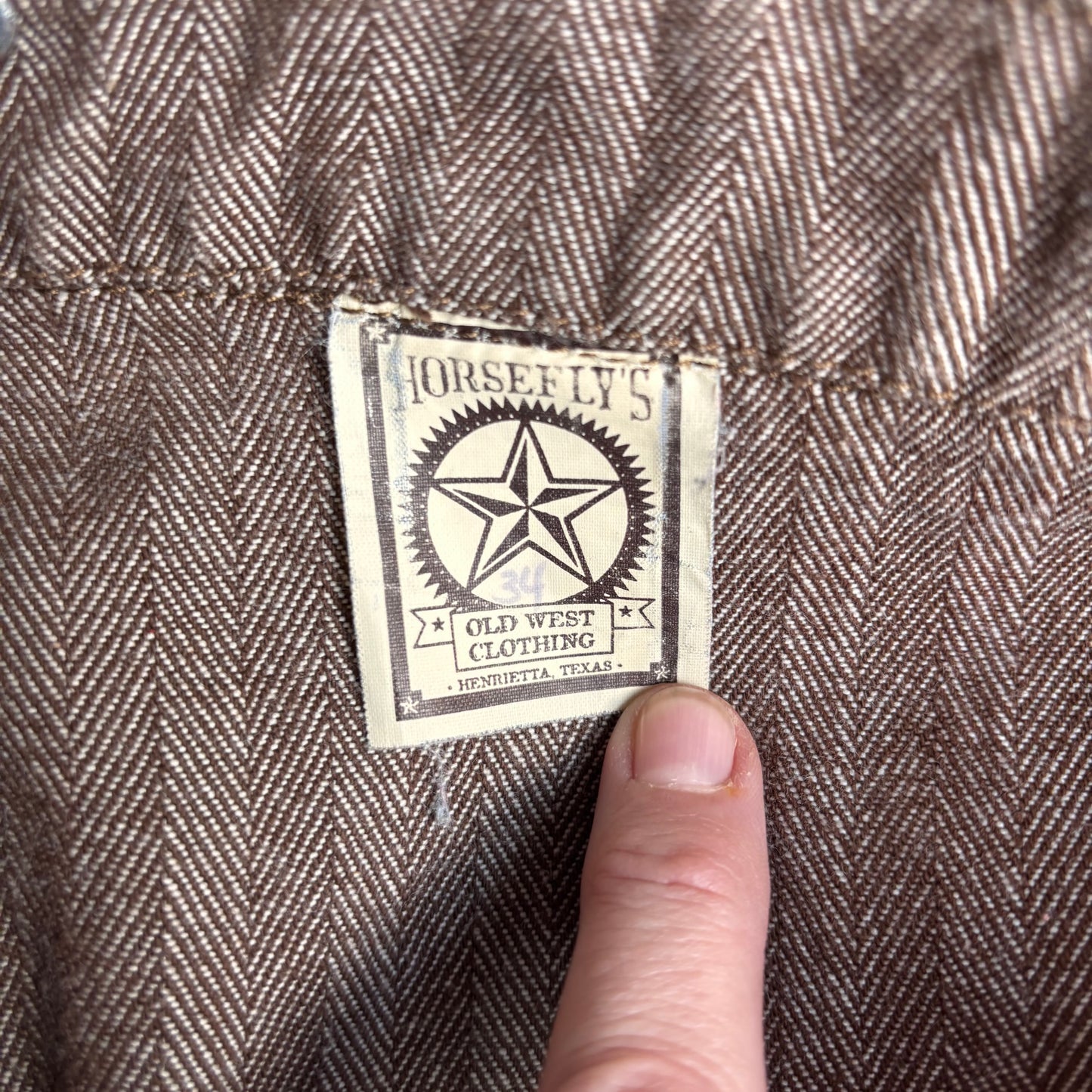 Vintage Horsefly's Brown Pants