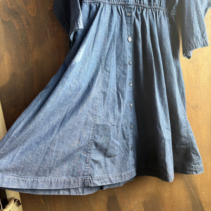 Vintage H Bar C Denim Dress