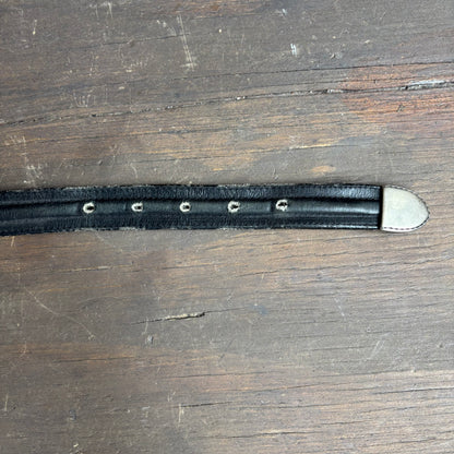 Black Leather Belt
