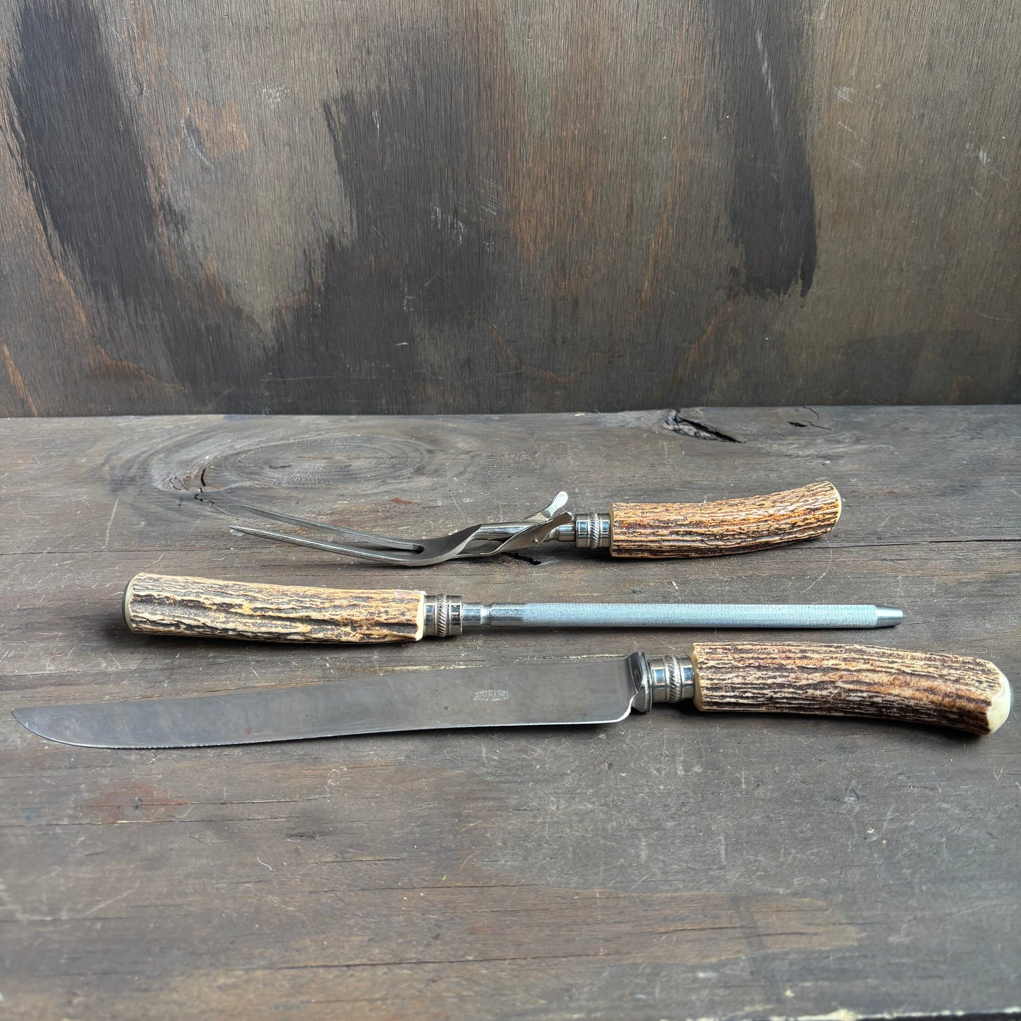 Rustic Carving Set