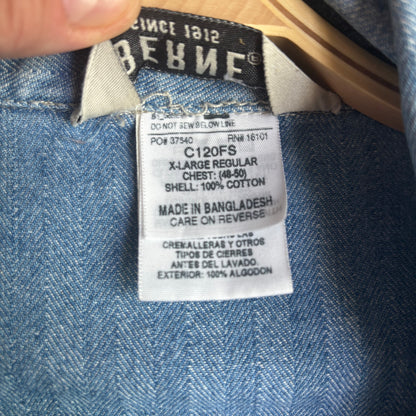 Berne Paint Washed Denim Coveralls