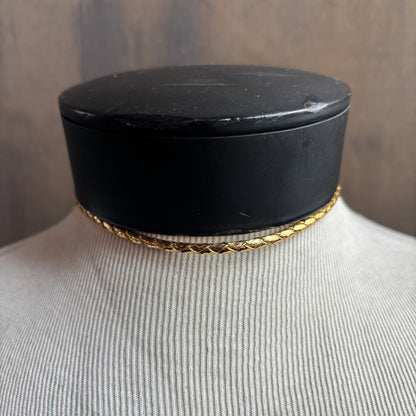 Sea Glass Bolo on Gold Tie