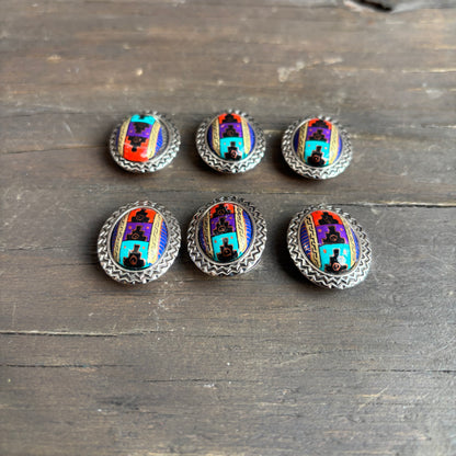 Southwestern Button Covers