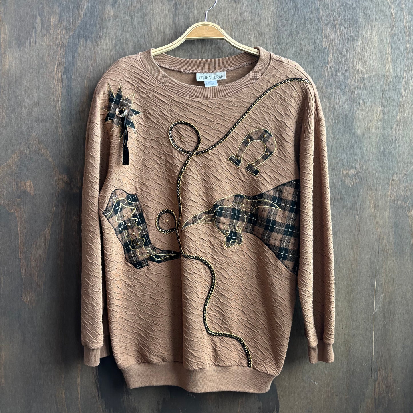 Brown Long Sleeve Western Shirt