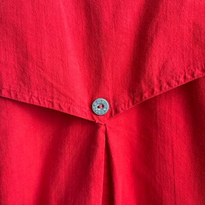 Vintage Red Button Up