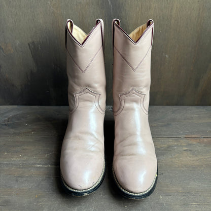 Justin Light Pink Roper Boot