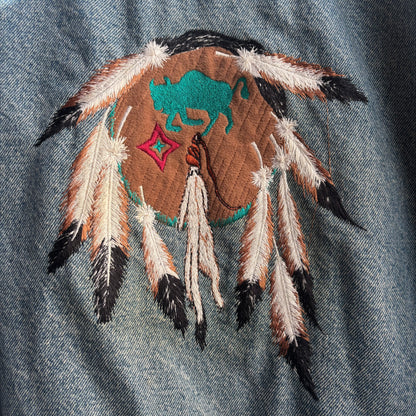 Gap Denim Jacket with Embroidery