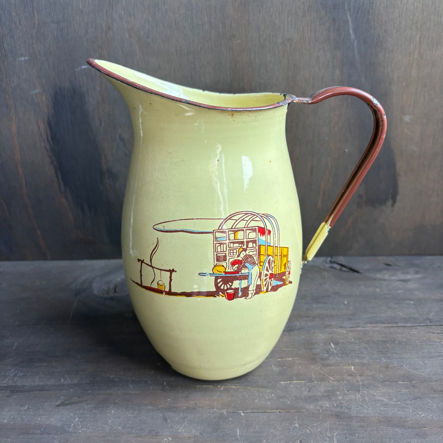 Monterey Western Enamelware Pitcher