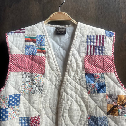 Vintage Patchwork Quilt Vest