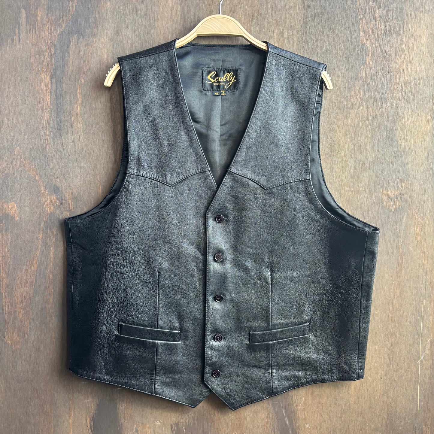 Scully Leather Vest