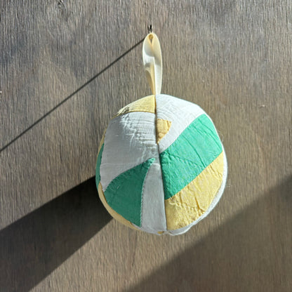 Vintage Quilt Stuffed Ornament