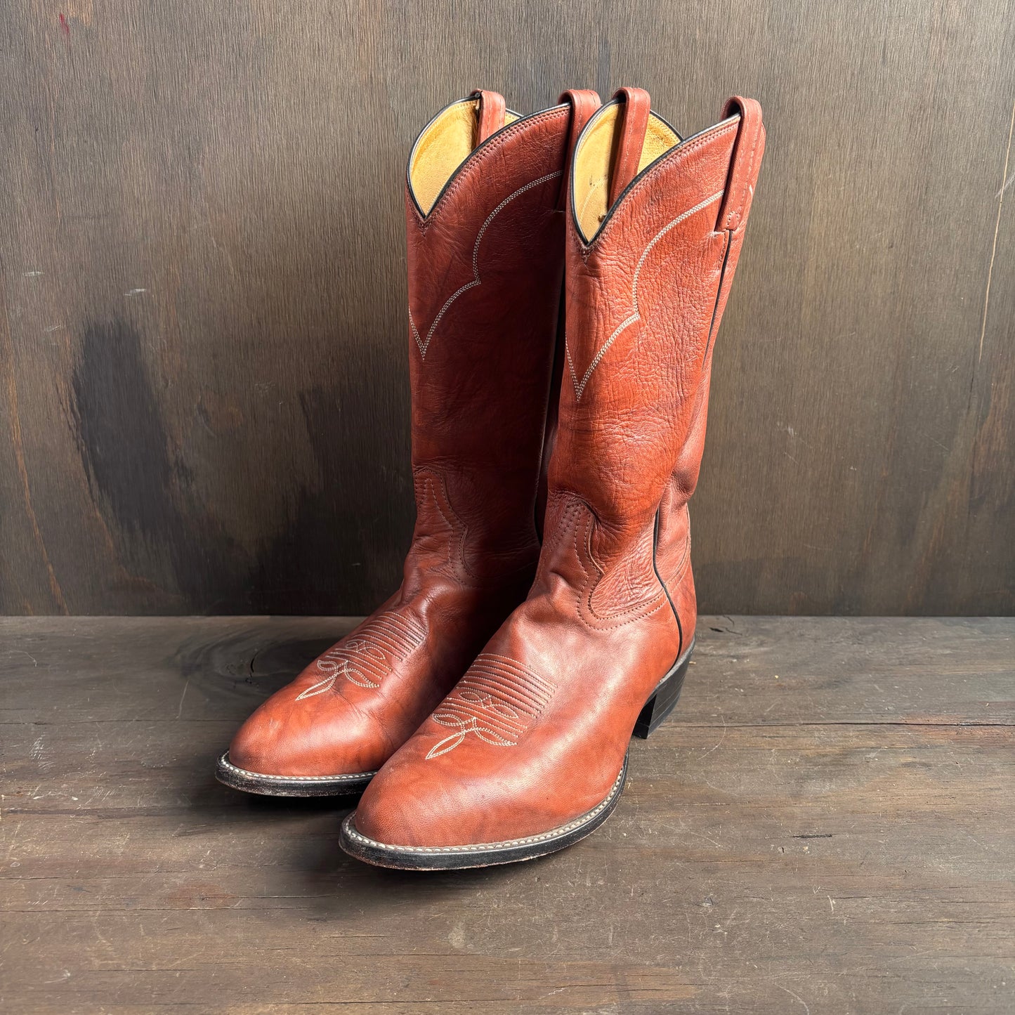 Tony Lama Brown Leather Boot