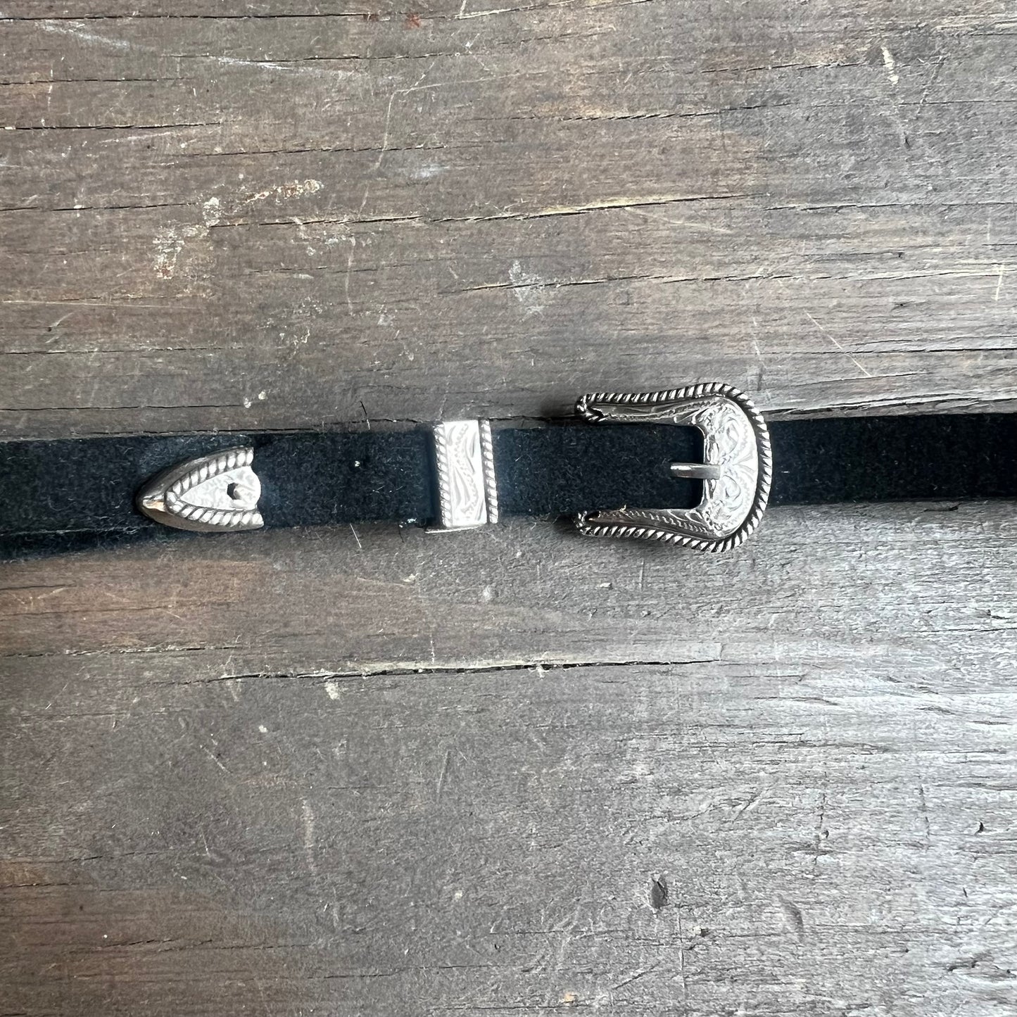 Black Felt Hat Band