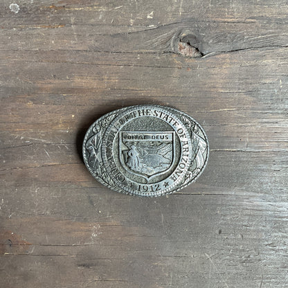 State of Arizona Seal Belt Buckle