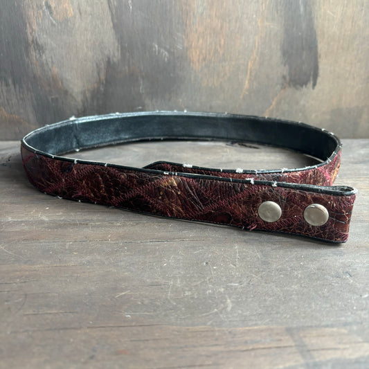 Stitched Leather Belt